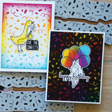 Confetti Background Stamp