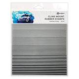 Fading Lines Background Stamp