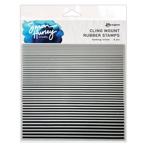 Fading Lines Background Stamp