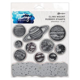Planetary Cling Stamp