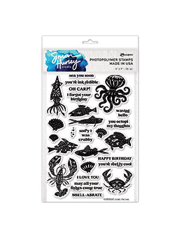 Under The Sea Clear Stamp Set
