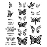 Blooming Butterflies Stamp and Die Bundle by Simon Hurley