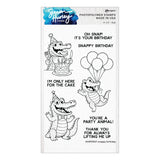 Snappy Birthday Stamp & Die Bundle by Simon Hurley
