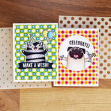 Polka Dots Assortment Stencil