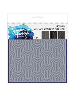 SHC Stencil - Happy Arches 3pc