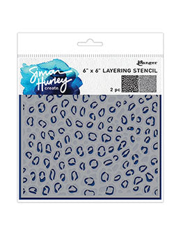 SHC Stencil - Leopard 2pc