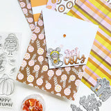 Cozy Fall Trio Word Dies