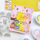 Cozy Fall Trio Word Dies