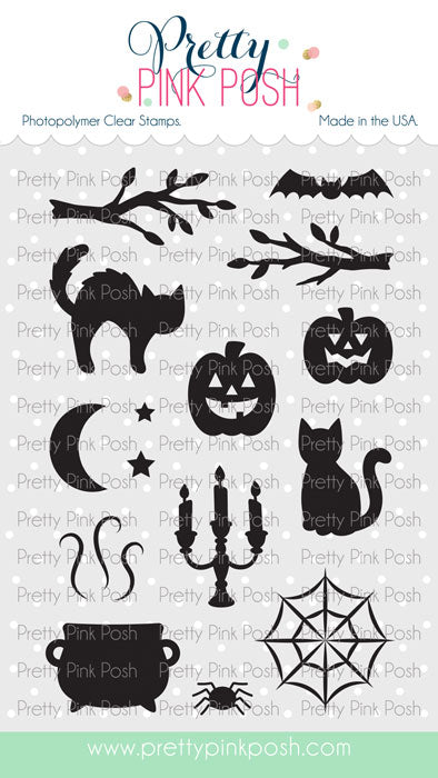 Halloween Silhouettes Stamp Set