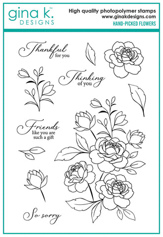 Hand-Picked Flowers Stamps