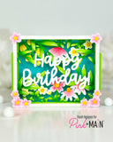 Happy Birthday Pop Up Card Dies