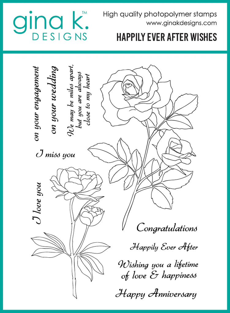 Happily Ever After Wishes Stamp Set