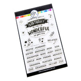 Happy Birthday To... Sentiments Stamp Set