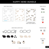 Happy Herd Stencil