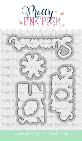 Happy Summer Coordinating Die Set