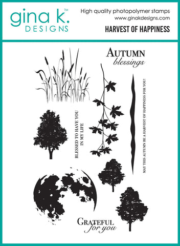 Harvest of Happiness Stamp Set