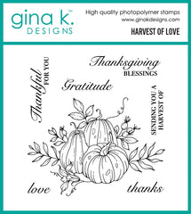 Harvest of Love Stamp Set