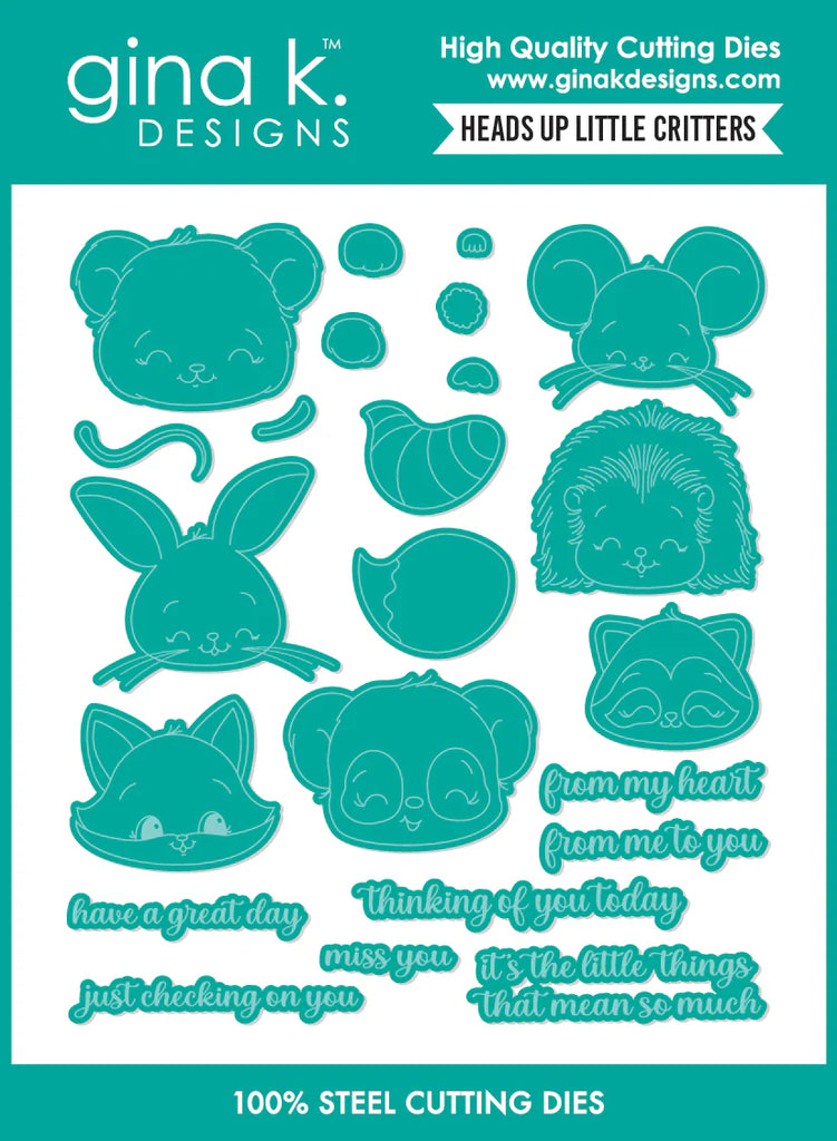 Heads up Little Critters Die Set