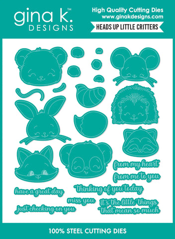 Heads up Little Critters Die Set