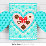 Heart Card Base Die Set