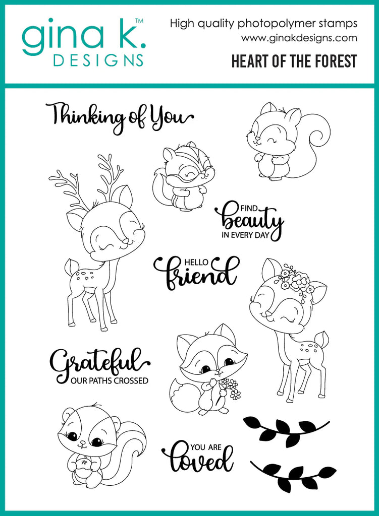 Heart of the Forest Stamp Set