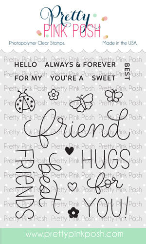 Hello Friend Stamp Set
