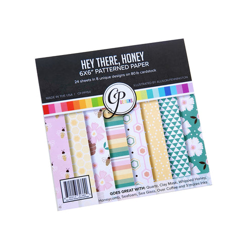 Hey There, Honey Patterned Paper