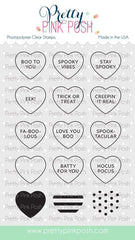 Halloween Candy Hearts Stamp Set