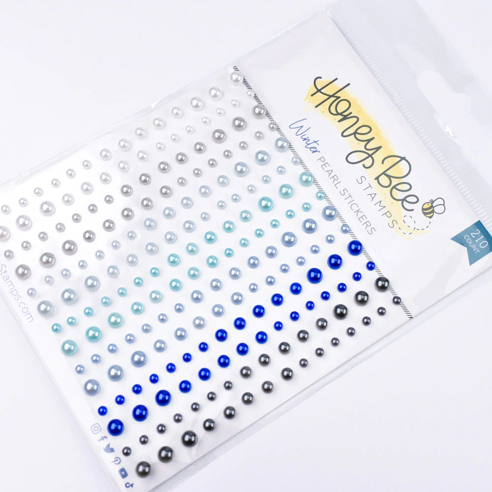 Winter Pearls- Pearl Stickers - 210 Count