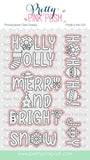 Holiday Word Scenes Stamp Set