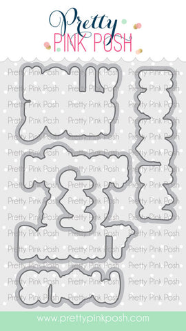 Holiday Word Scenes Coor DIe Set