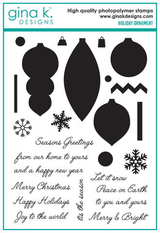 Holiday Ornaments Stamp Set - RETIRING