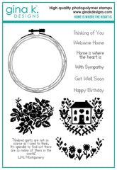 Home is Where the Heart Is Stamp Set