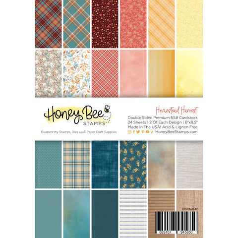 Bloc de papier Homestead Harvest 6x8,5 - 24 feuilles double face