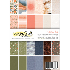 Homestead Hues Paper Pad 6x8.5 24 Double-Sided Sheets