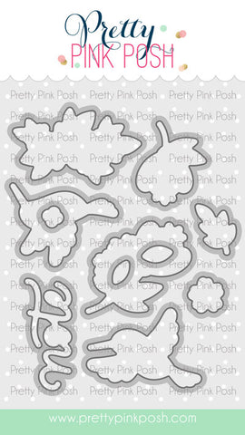 Hummingbird Floral Die Set