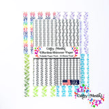 Craft Meraki Effortless Shimmer Paper - Floral Filigree ESP