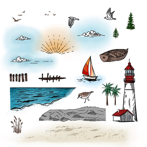 Light The Way 6x6 Stamp Set