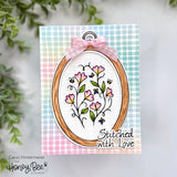 Stitched With Love 6x8 Stamp Set