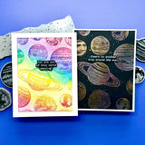 Planetary Cling Stamp