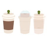 Lovely Layers: Coffee Cup Honey Cuts