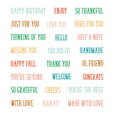 Little Labels 4x4 Stamp Set