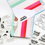 I Scream, You Scream Patterned Paper