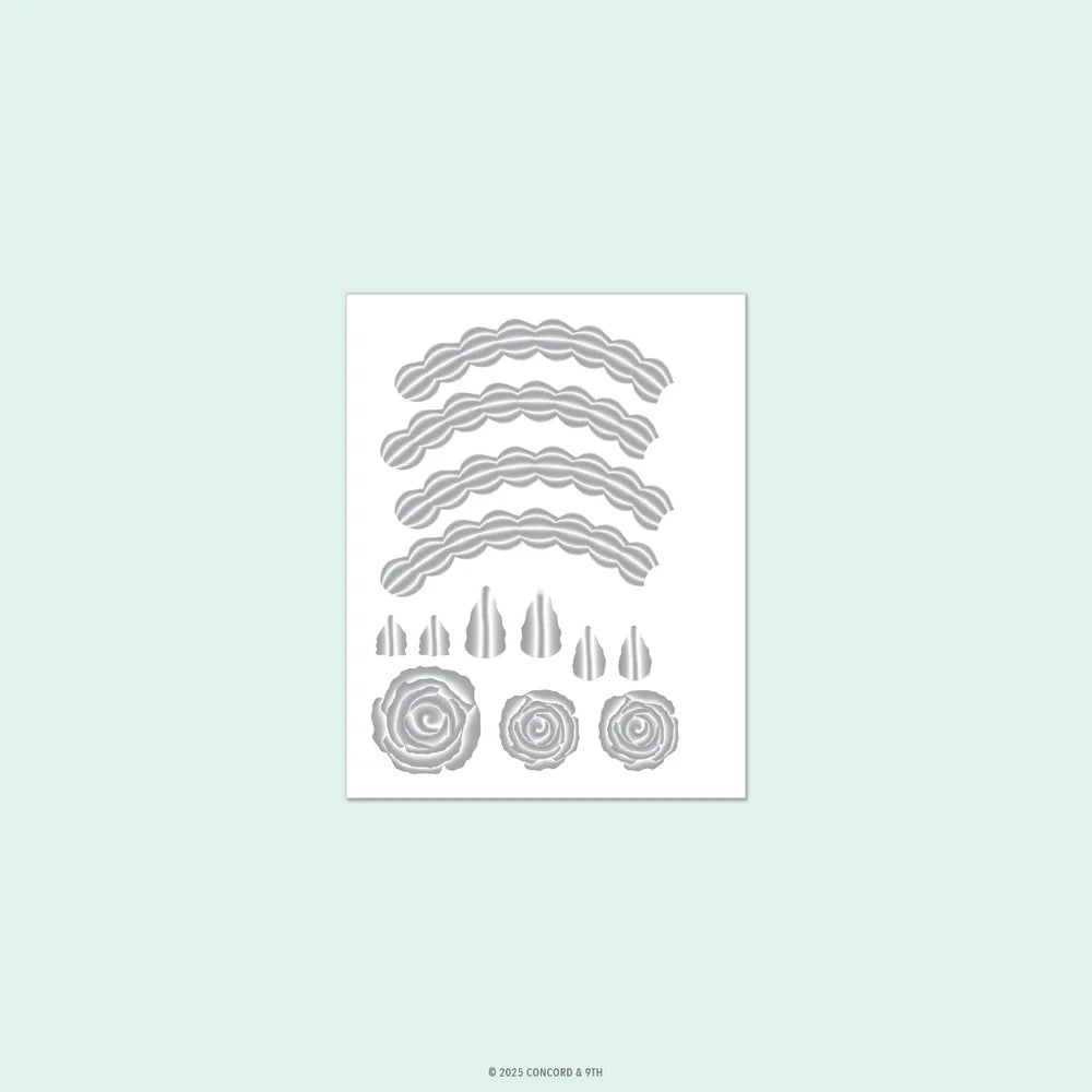 Icing on the Cake Embossing Folder (4.75 x 6)