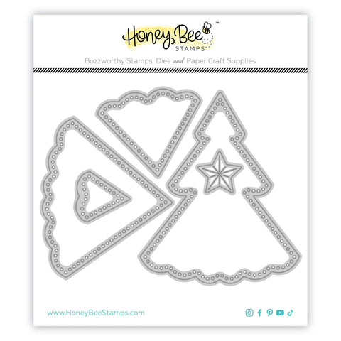 In Stitches: Christmas Tree Honey Cuts