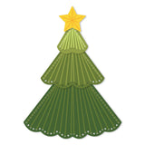 In Stitches: Christmas Tree Honey Cuts