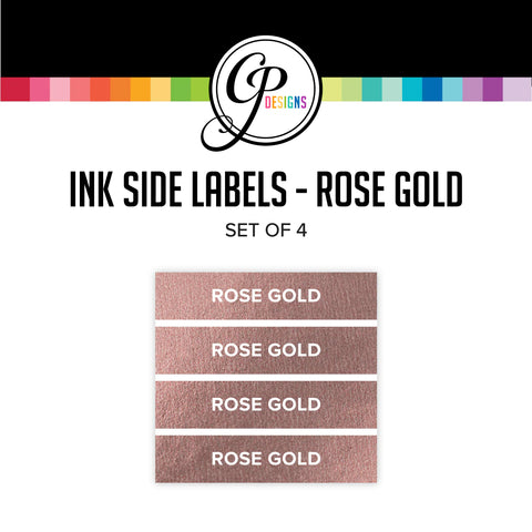 Rose Gold Side Label