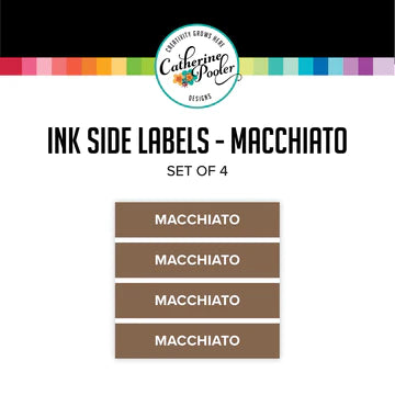 Étiquettes latérales Macchiato