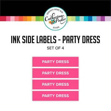 Party Dress Side Labels