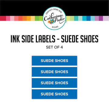 Étiquettes latérales pour chaussures en daim